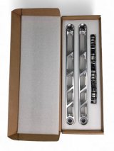Elektric Offroad 2024+ Can Am Maverick R Rear Sway Bar Links Anodized Clear thumbnail 3