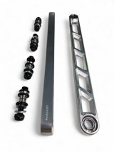 Elektric Offroad 2024+ Can Am Maverick R Rear Sway Bar Links Anodized Clear thumbnail 4