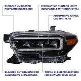 Form Lighting 2016-2023 Toyota Tacoma LED Projector Headlights with Selectable DRL (Pair) thumbnail 4