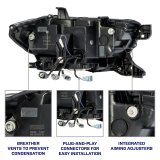 Form Lighting 2016-2023 Toyota Tacoma LED Projector Headlights with Selectable DRL (Pair) thumbnail 5