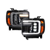 Form Lighting 2014 GMC Sierra LED Projector Headlights (Pair) thumbnail 1