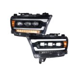 Form Lighting 2019-2024 Ram 1500 Sequential LED Projector Headlights (Pair) thumbnail 1