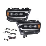 Form Lighting 2019-2024 Ram 1500 Sequential LED Projector Headlights (Pair) thumbnail 9