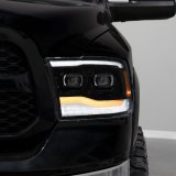 Form Lighting 2009-2018 Ram 1500/2500/3500 Sequential LED Projector Headlights (Pair) thumbnail 6