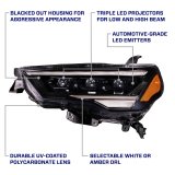Form Lighting 2014-2024 Toyota 4Runner Sequential LED Projector Headlights (Pair) thumbnail 2