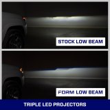 Form Lighting 2014-2024 Toyota 4Runner Sequential LED Projector Headlights (Pair) thumbnail 3