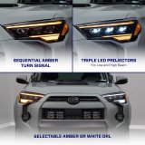 Form Lighting 2014-2024 Toyota 4Runner Sequential LED Projector Headlights (Pair) thumbnail 5