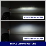 Form Lighting 2014-2024 Toyota 4Runner Sequential LED Projector Headlights (Pair) thumbnail 7
