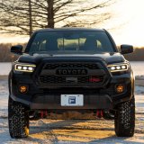 Form Lighting 2016-2023 Toyota Tacoma LED Projector Headlights with Selectable DRL Chrome (Pair) thumbnail 4