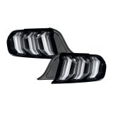 Form Lighting 2015-2023 Ford Mustang LED Tail Lights Clear (Pair) thumbnail 1