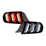 Form Lighting 2015-2023 Ford Mustang LED Tail Lights Clear (Pair) thumbnail 6