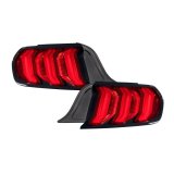 Form Lighting 2015-2023 Ford Mustang LED Tail Lights Red (Pair) thumbnail 1