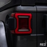 Form Lighting 2018-2023 Jeep Wrangler LED Tail Lights Red (Pair) thumbnail 7