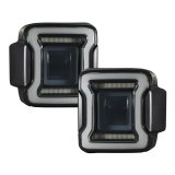 Form Lighting 2018-2023 Jeep Wrangler LED Tail Lights Smoke (Pair) thumbnail 1