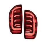 Form Lighting 2016-2023 Toyota Tacoma LED Tail Lights Red (Pair) thumbnail 1