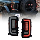 Form Lighting 2021-2025 Ford Bronco LED Tail Lights Red (Pair) thumbnail 2