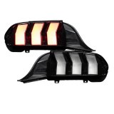 Form Lighting 2024+ Ford Mustang Sequential LED Tail Lights Clear (Pair) thumbnail 2