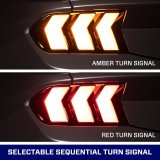 Form Lighting 2024+ Ford Mustang Sequential LED Tail Lights Clear (Pair) thumbnail 8