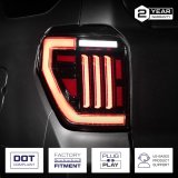 Form Lighting 2010-2024 Toyota 4Runner LED Tail Lights Red (Pair) thumbnail 5