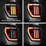 Form Lighting 2010-2024 Toyota 4Runner LED Tail Lights Red (Pair) thumbnail 9