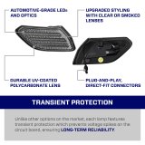 Form Lighting 2018 Wrangler JL LED Sidemarkers Smoked (Pair) thumbnail 4