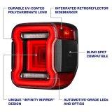 Form Lighting 20-26 Jeep Gladiator LED Tail Lights - Smoked (Pair) thumbnail 5