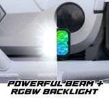 XKGlow XKmax RGBW Addressable Cube Light Kit - Driving Beam thumbnail 1
