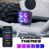 XKGlow XKmax RGBW Addressable Cube Light Kit - Driving Beam thumbnail 2