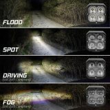 XKGlow XKmax RGBW Addressable Cube Light Kit - Driving Beam thumbnail 3