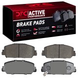 DFC 13-22 Honda Civic Sedan Front Low Metallic Active Performance Brake Pads thumbnail 1