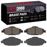 DFC 09-12 Peugeot 308 (Mexico) Front 3000 Semi-Metallic Brake Pads thumbnail 1