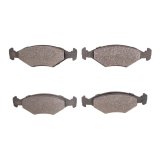 DFC 87-93 Volkswagen Fox Front 4000 Hybridynamic Brake Pads thumbnail 2