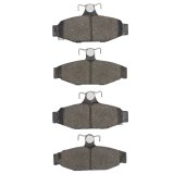 DFC 85-97 Pontiac Firebird Rear 4000 Hybridynamic Brake Pads thumbnail 5