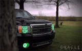 Oracle 08-13 GMC Sierra LED Round Ring Headlight Halo Kit - UV/Purple thumbnail 2