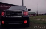 Oracle 08-13 GMC Sierra LED Round Ring Headlight Halo Kit - UV/Purple thumbnail 5