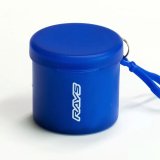 Rays Foldable Poncho Transparent White / Blue Case thumbnail 1