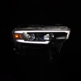 AlphaRex 25-26 Dodge Ram 1500 Luxx LED Proj Headlights -Black w/Activ Lit/ Seq Signal/Switchbk DRL thumbnail 3