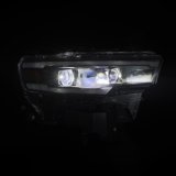 AlphaRex 25-26 Dodge Ram 1500 Luxx LED Proj Headlights -Black w/Activ Lit/ Seq Signal/Switchbk DRL thumbnail 4