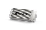 AMS Performance 2015+ Ford F-150 & Raptor 2.7L/3.5L EcoBoost Stock Loc. Intercooler (Silver w/ Logo) thumbnail 1