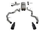 Corsa 25-26 RAM 1500 RHO Crew Cab 3.0L Turbo Cat-Back Dual Rear Exit w/ 5in Single Black Pro Series thumbnail 1
