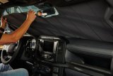 Covercraft 20-24 Toyota Official Licensed UVS100 Premier Series Custom Sunscreen with Red TRD Logo thumbnail 4