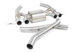 Dinan 23-26 BMW M2 (G87) Valved Axleback Exhaust System - Black Tips thumbnail 2