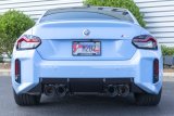 Dinan 23-26 BMW M2 (G87) Valved Axleback Exhaust System - Black Tips thumbnail 7