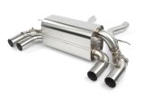 Dinan 19-21 BMW M2 Competition (F87) Free Flow Axleback Exhaust System w/X-Pipe - Black Tips thumbnail 5
