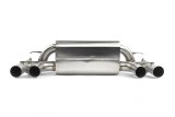 Dinan 19-21 BMW M2 Competition (F87) Free Flow Axleback Exhaust System w/X-Pipe - Black Tips thumbnail 7