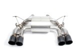 Dinan 15-20 BMW M3/M4 (F80/F82/F83) Free Flow Axleback Exhaust System - Black Tips thumbnail 1