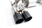 Dinan 15-20 BMW M3/M4 (F80/F82/F83) Free Flow Axleback Exhaust System - Black Tips thumbnail 5