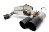 Dinan 16-18 BMW M2 (F87) Free Flow Axleback Exhaust System - Black Tips thumbnail 2