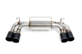 Dinan 16-18 BMW M2 (F87) Free Flow Axleback Exhaust System - Black Tips thumbnail 3
