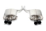 Dinan 11-16 BMW 550i (F10) Free Flow Axleback Exhaust System - Black Tips thumbnail 1